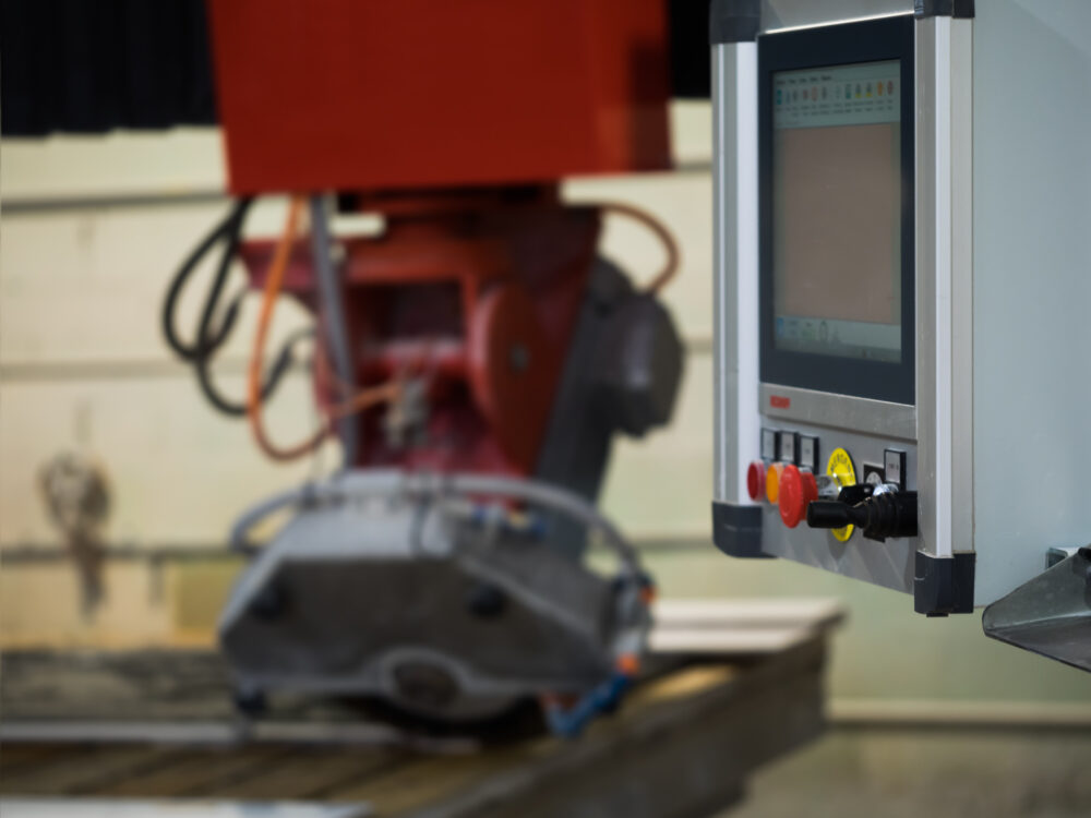 Stone slab fabrication